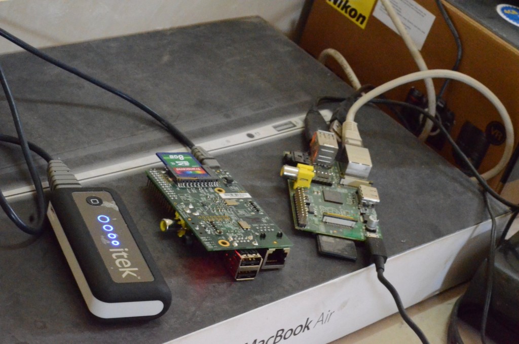 Raspberry Pi & iTek battery pack
